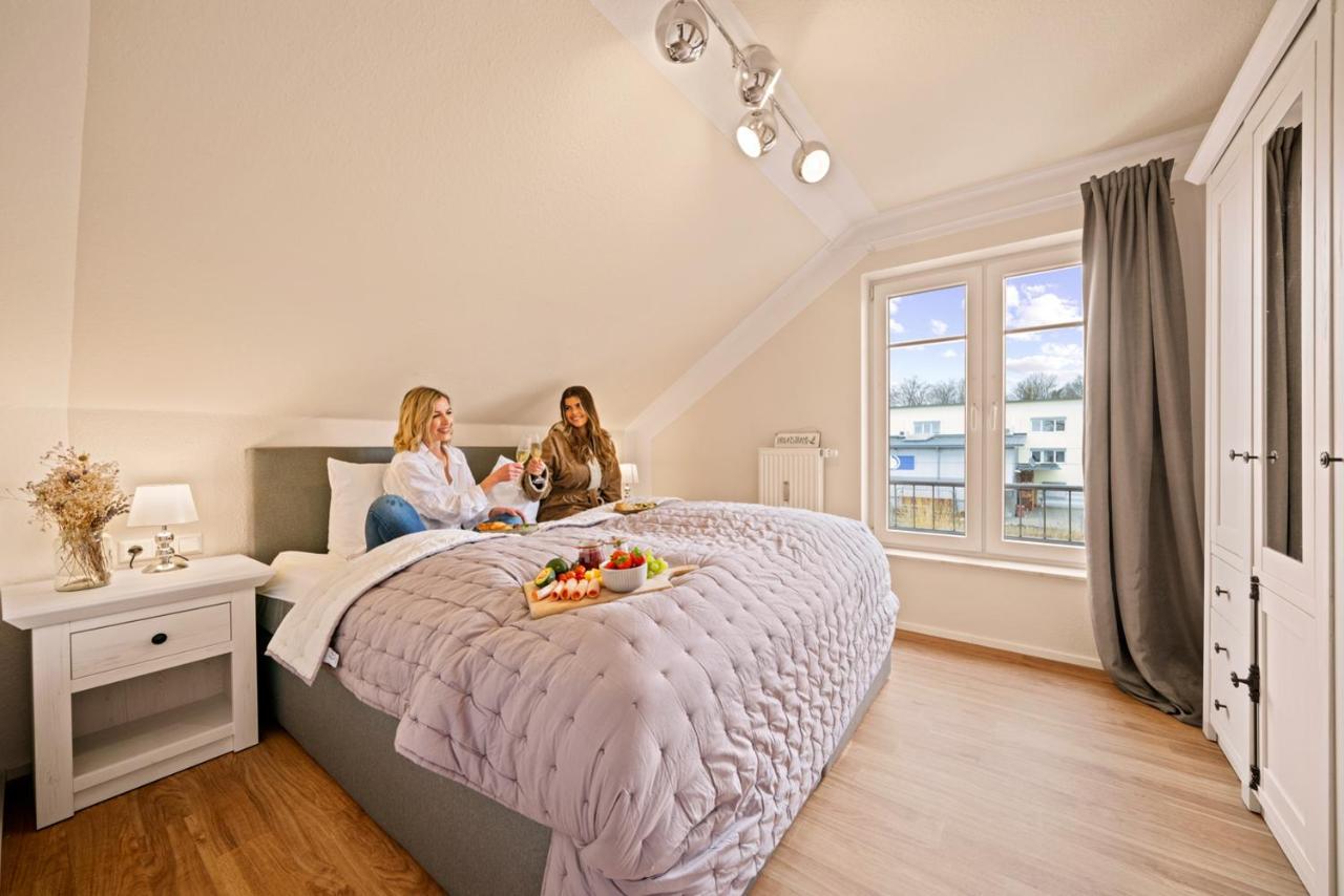 Haus Felchen - Apartment 7 - Irisbluete - Mit Priv Strandzugang Friedrichshafen Exteriör bild